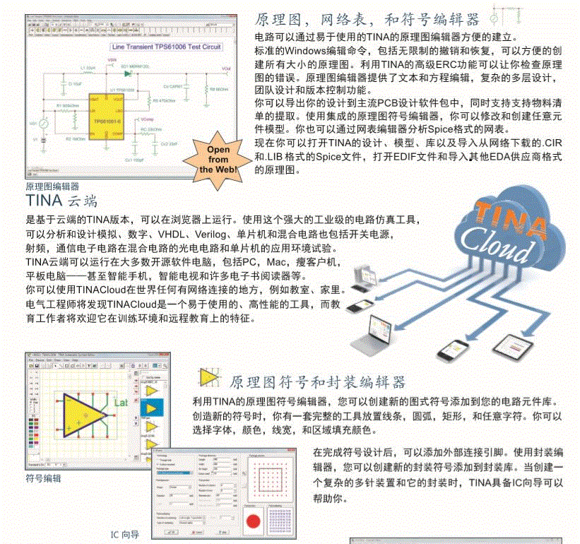 TINA电子电路设计仿真软件